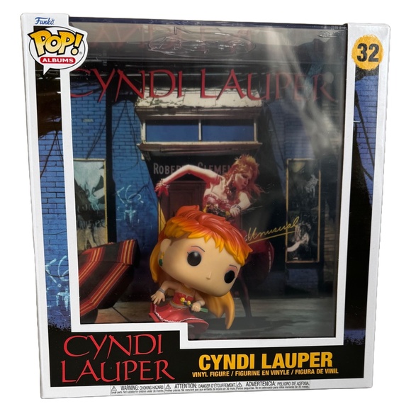 NEW! Funko Pop! Albums Cyndi Lauper She's So Unusual #32. - Picture 1 of 9